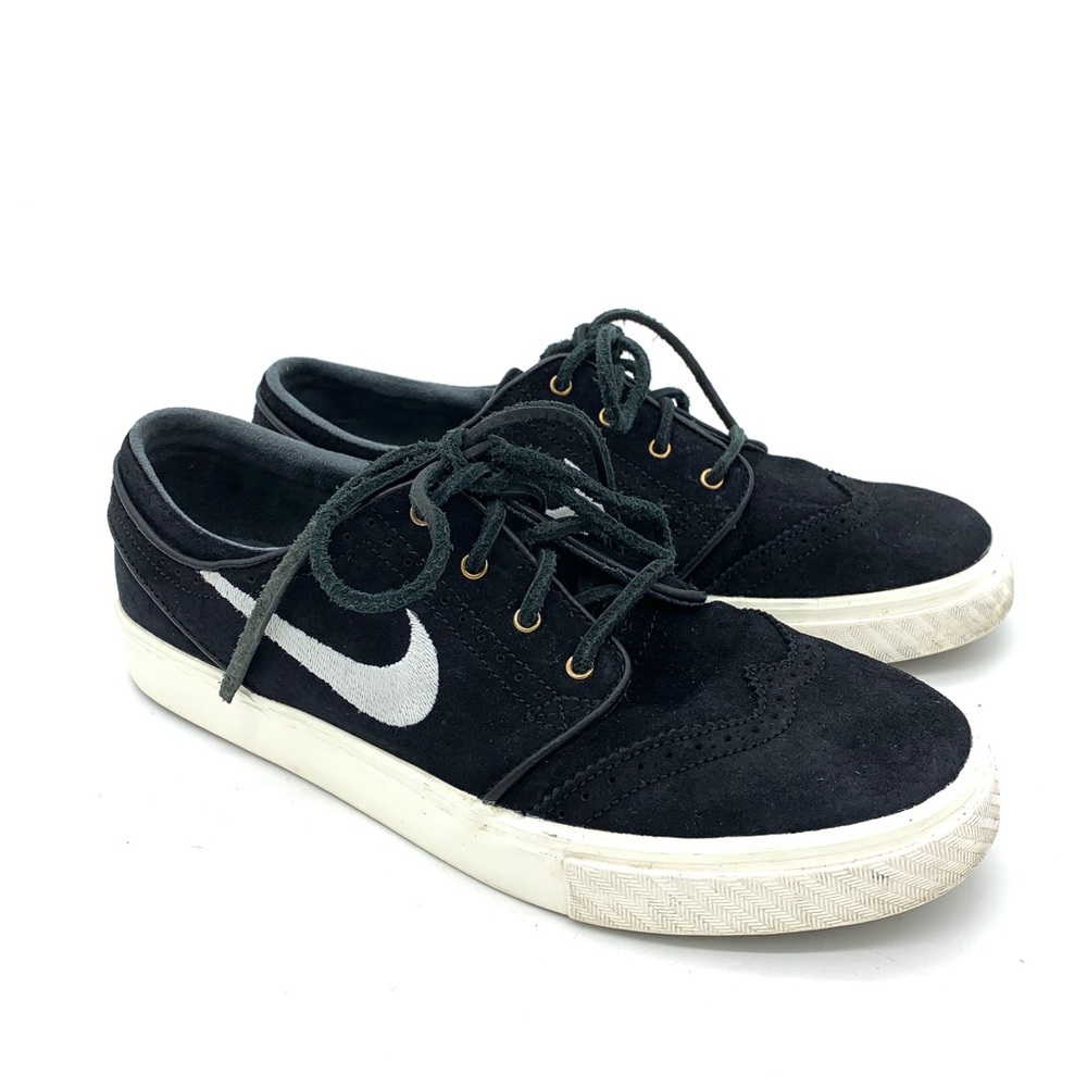 NIKE SB ZOOM STEFAN JANOSKI ELITE (WING-TIP) #725074-001 BLACK